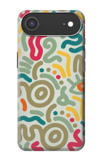 S4078 Abstract Colorful Doodle Pattern Case For iPhone Air