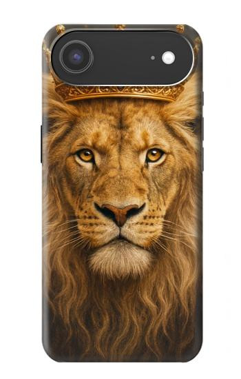 S4093 Royal Lion Portrait Artwork Case For iPhone Air