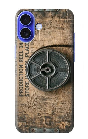 S4108 Vintage Camera Film Reel Artwork Case For iPhone 16