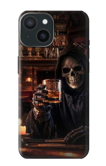 S4102 Vintage Skull Tavern Artwork Case For iPhone 15