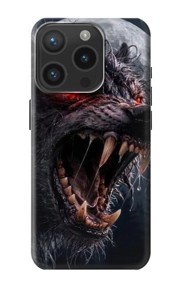 S4094 Wolf Moonlight Fantasy Art Case For iPhone 15 Pro