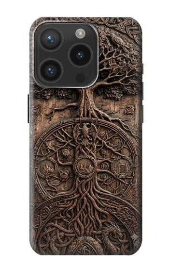 S4103 Ancient Tree Of Life Symbol Art Case For iPhone 15 Pro