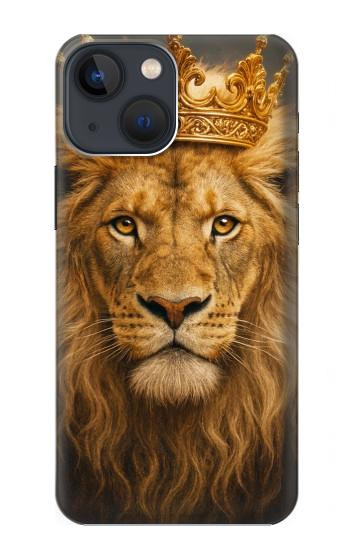 S4093 Royal Lion Portrait Artwork Case For iPhone 14