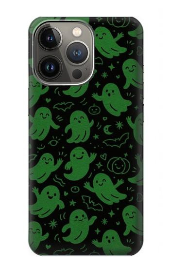 S4087 Cute Green Ghost Cartoon Pattern Case For iPhone 13