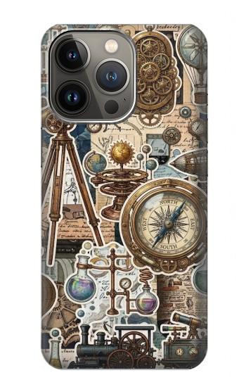S4100 Vintage Scientific Discovery Collage Case For iPhone 13