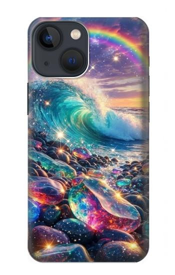 S4084 Rainbow Ocean Wave Fantasy Case For iPhone 13 mini