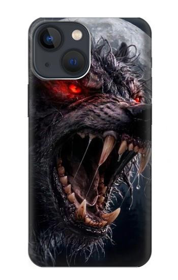 S4094 Wolf Moonlight Fantasy Art Case For iPhone 13 mini