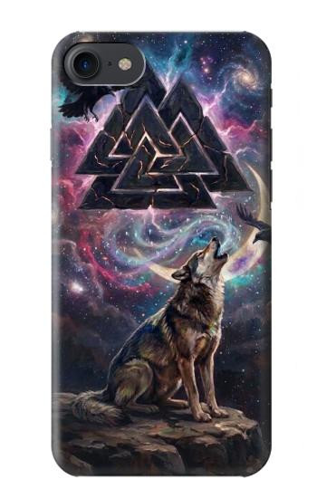 S4110 Mystic Wolf Ancient Symbol Artwork Case For iPhone 7, iPhone 8, iPhone SE (2020) (2022)