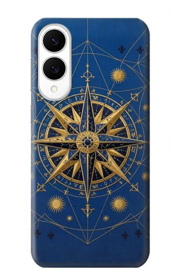 S4086 Nautical Compass Maritime Design Case For Samsung Galaxy S25 Edge