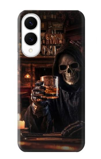 S4102 Vintage Skull Tavern Artwork Case For Samsung Galaxy S25 Edge