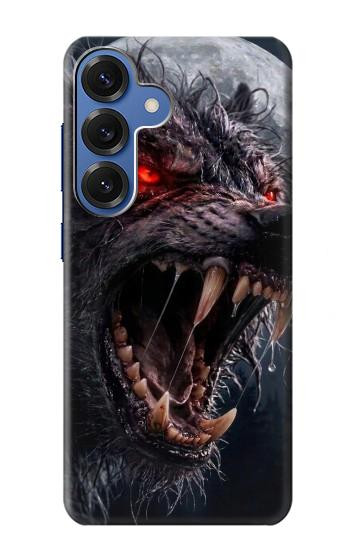 S4094 Wolf Moonlight Fantasy Art Case For Samsung Galaxy S25
