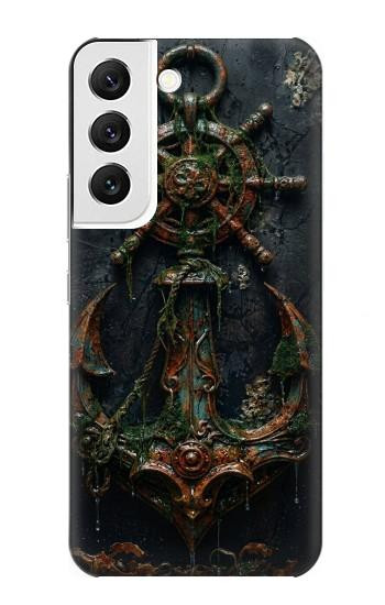 S4106 Vintage Maritime Anchor Helm Art Case For Samsung Galaxy S22