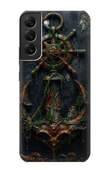 S4106 Vintage Maritime Anchor Helm Art Case For Samsung Galaxy S22 Plus