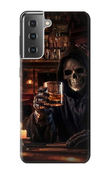 S4102 Vintage Skull Tavern Artwork Case For Samsung Galaxy S21 Plus 5G, Galaxy S21+ 5G
