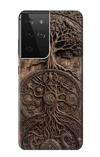 S4103 Ancient Tree Of Life Symbol Art Case For Samsung Galaxy S21 Ultra 5G