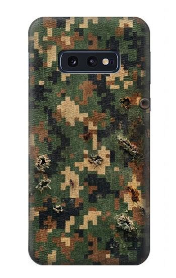 S4091 Green Digital Camouflage Pattern Case For Samsung Galaxy S10e