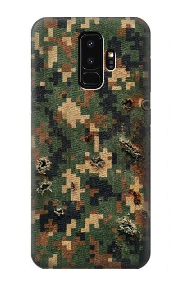 S4091 Green Digital Camouflage Pattern Case For Samsung Galaxy S9 Plus
