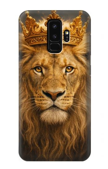S4093 Royal Lion Portrait Artwork Case For Samsung Galaxy S9 Plus