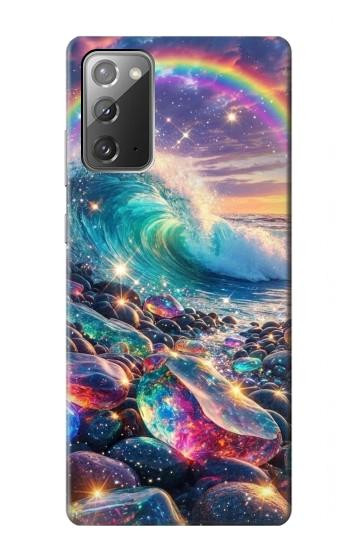 S4084 Rainbow Ocean Wave Fantasy Case For Samsung Galaxy Note 20