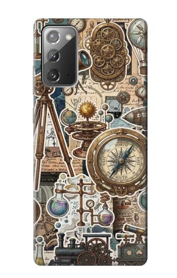 S4100 Vintage Scientific Discovery Collage Case For Samsung Galaxy Note 20