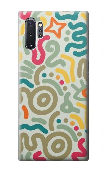S4078 Abstract Colorful Doodle Pattern Case For Samsung Galaxy Note 10 Plus