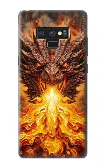 S4090 Epic Fire Dragon Fantasy Illustration Case For Note 9 Samsung Galaxy Note9