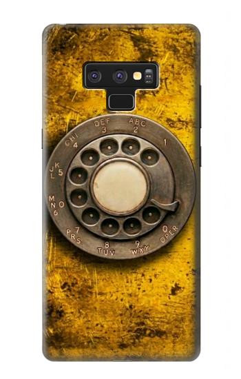 S4107 Retro Rotary Phone Dial Vintage Case For Note 9 Samsung Galaxy Note9