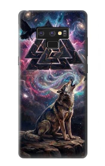 S4110 Mystic Wolf Ancient Symbol Artwork Case For Note 9 Samsung Galaxy Note9