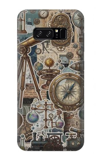S4100 Vintage Scientific Discovery Collage Case For Note 8 Samsung Galaxy Note8