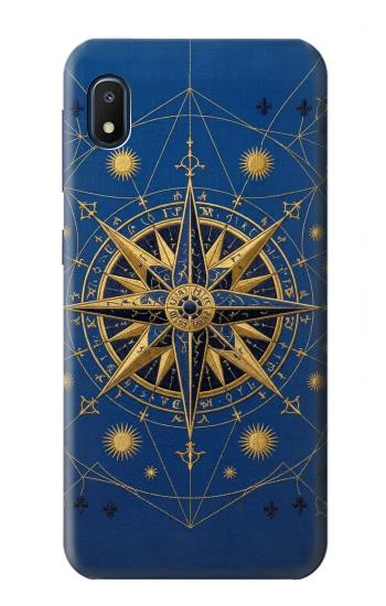 S4086 Nautical Compass Maritime Design Case For Samsung Galaxy A10e