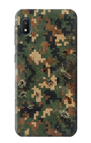 S4091 Green Digital Camouflage Pattern Case For Samsung Galaxy A10e