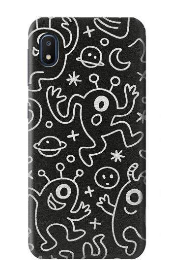 S4101 Cute Cartoon Monster Pattern Case For Samsung Galaxy A10e
