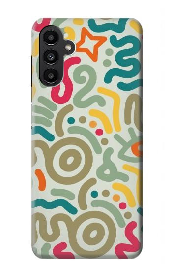 S4078 Abstract Colorful Doodle Pattern Case For Samsung Galaxy A13 5G