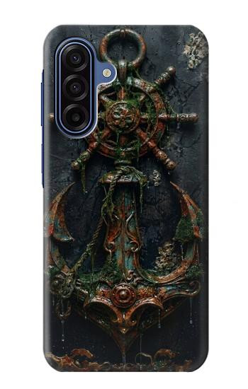 S4106 Vintage Maritime Anchor Helm Art Case For Samsung Galaxy A17