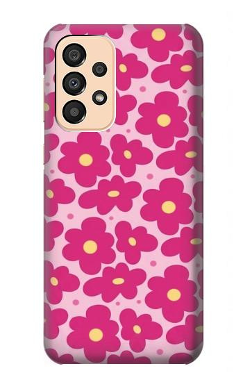 S4097 Pink Floral Seamless Pattern Design Case For Samsung Galaxy A33 5G