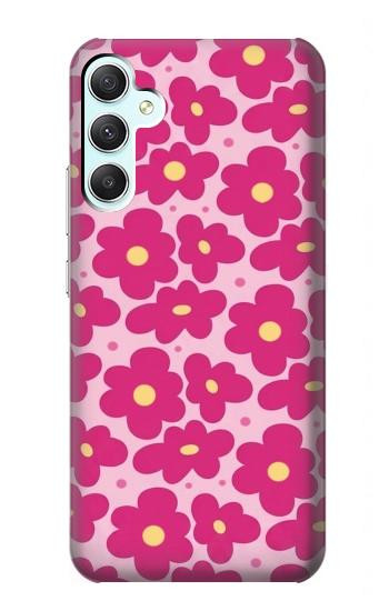 S4097 Pink Floral Seamless Pattern Design Case For Samsung Galaxy A34 5G