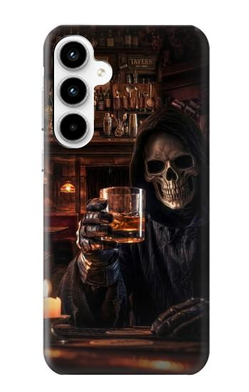 S4102 Vintage Skull Tavern Artwork Case For Samsung Galaxy A35 5G