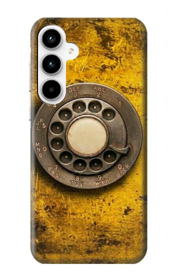 S4107 Retro Rotary Phone Dial Vintage Case For Samsung Galaxy A35 5G