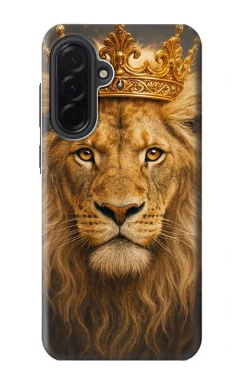 S4093 Royal Lion Portrait Artwork Case For Samsung Galaxy A36