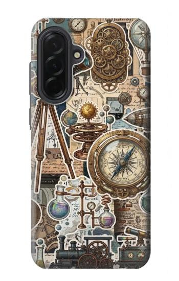 S4100 Vintage Scientific Discovery Collage Case For Samsung Galaxy A36