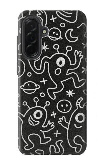 S4101 Cute Cartoon Monster Pattern Case For Samsung Galaxy A36
