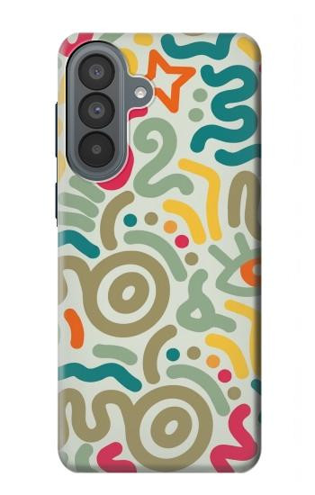 S4078 Abstract Colorful Doodle Pattern Case For Samsung Galaxy A37