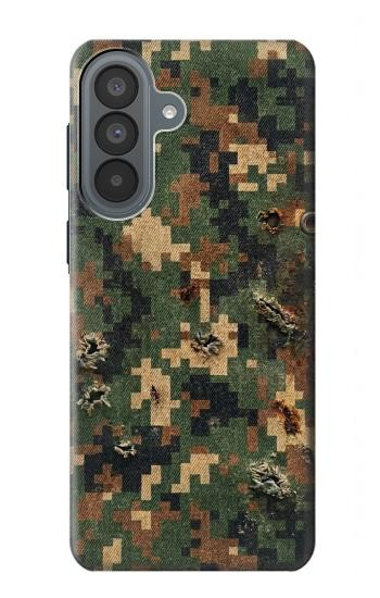 S4091 Green Digital Camouflage Pattern Case For Samsung Galaxy A37
