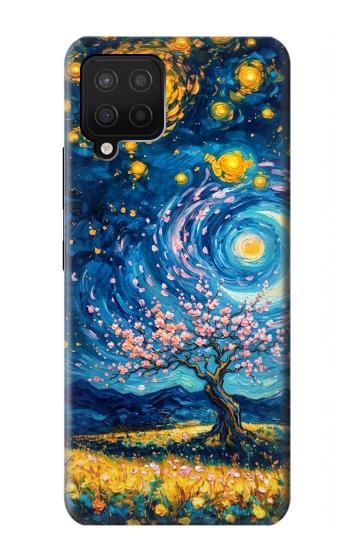 S4081 Dreamy Spiral Galaxy Night Sky Art Case For Samsung Galaxy A42 5G