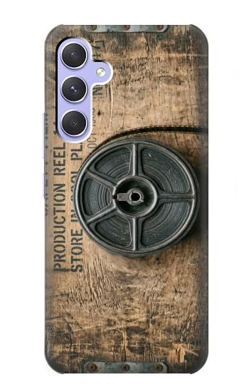 S4108 Vintage Camera Film Reel Artwork Case For Samsung Galaxy A54 5G