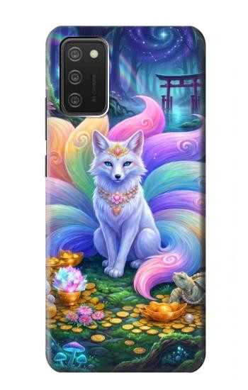S4088 Fantasy Fox Spirit Magical Artwork Case For Samsung Galaxy A03S