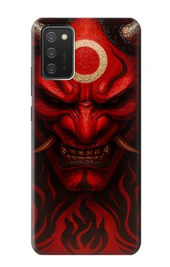 S4099 Mystic Red Demon Illustration Case For Samsung Galaxy A03S