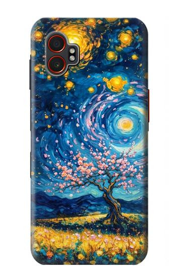 S4081 Dreamy Spiral Galaxy Night Sky Art Case For Samsung Galaxy XCover7 Pro