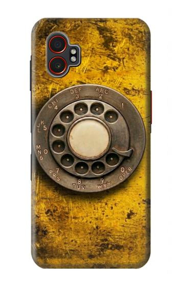 S4107 Retro Rotary Phone Dial Vintage Case For Samsung Galaxy XCover7 Pro