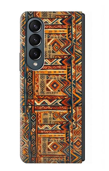 S4079 Tribal Geometric Ethnic Pattern Case For Samsung Galaxy Z Fold 4